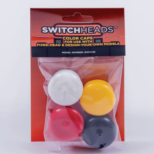 MODEL: SHCC145 SwitchHeads COLOR CAPS for use with fixed-head and design-your-own models